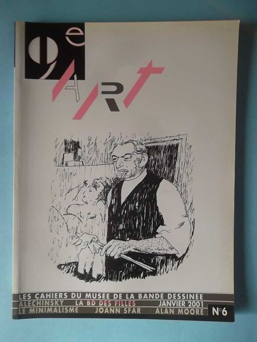 Revista de BD francesa 9e ART , 5 exemplares
