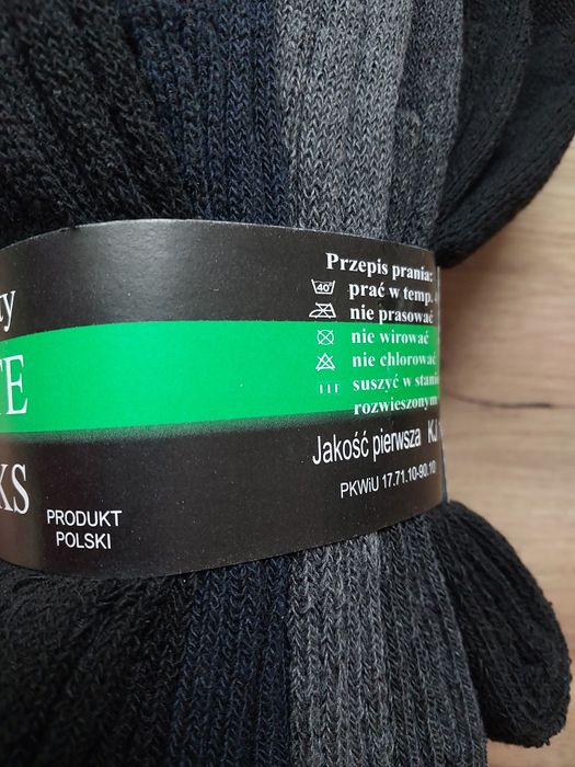 Skarpety męskie frotte 5 par 20 zł