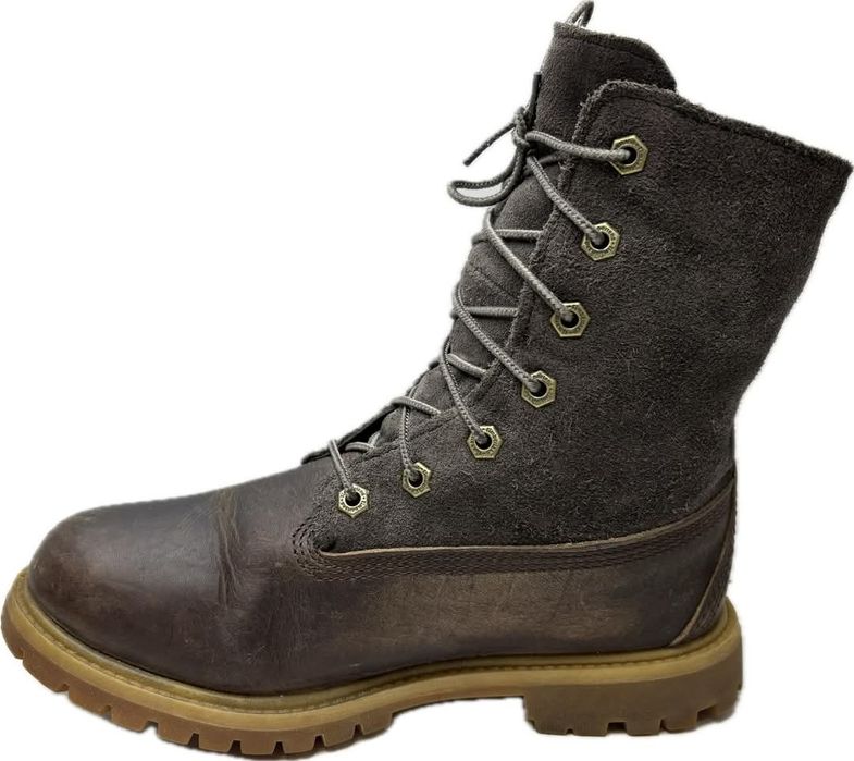 Trapery skórzane ocieplane wodoodporne Timberland Rozmiar 38