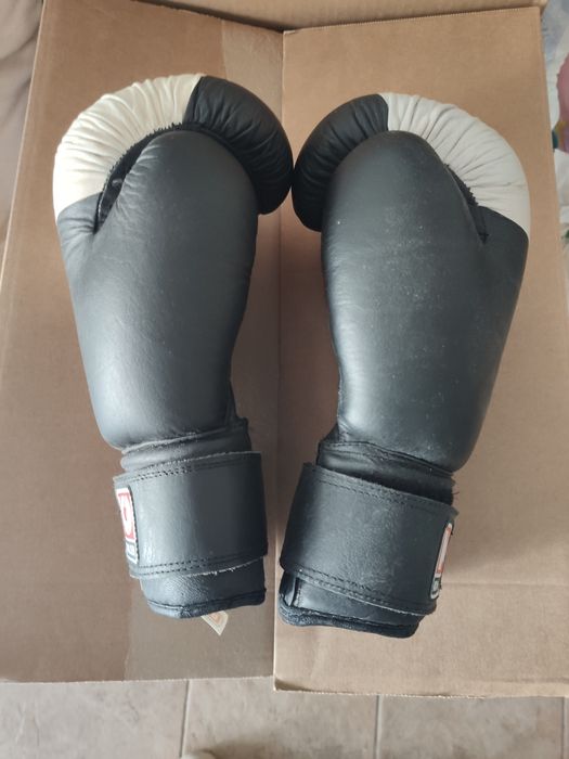 Saco e luvas de boxe como novos