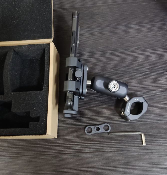 Тримач якість! + демпфер вібрації держатель на руль мотоцикла