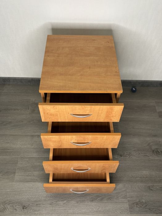 Офісна тумба на 4 глибокі шухляди (45×52×63 см)