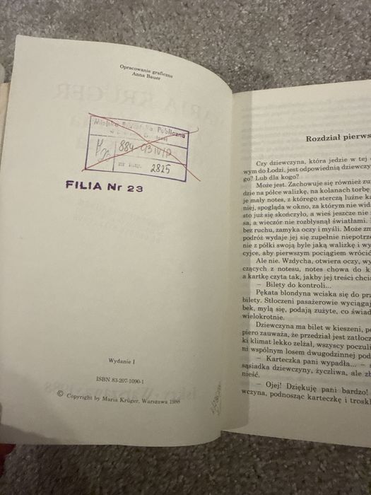 Odpowiednia dziewczyna Maria Kruger