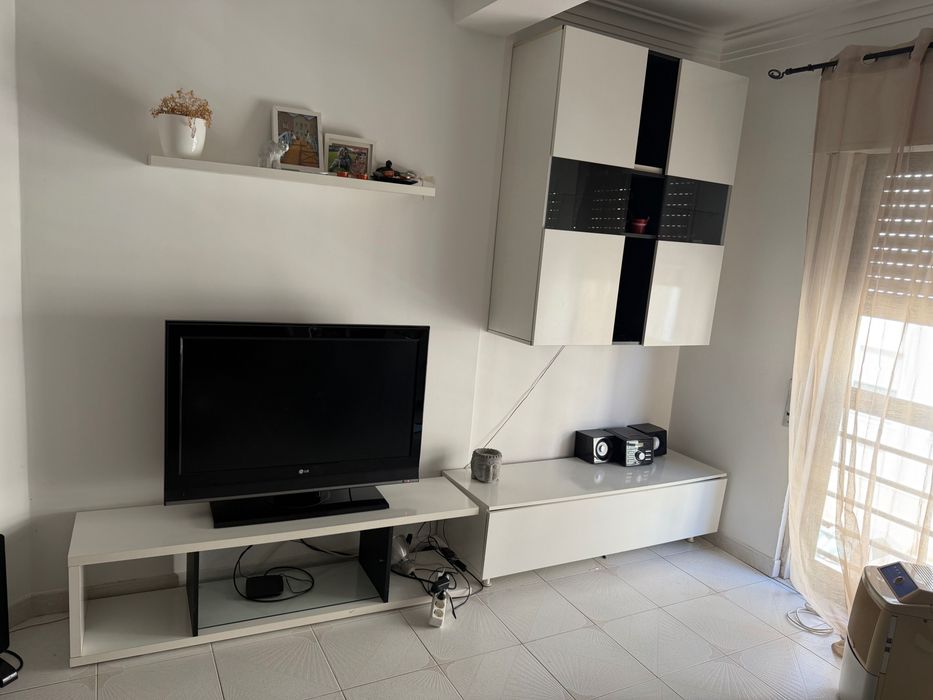 Mobília de sala com led