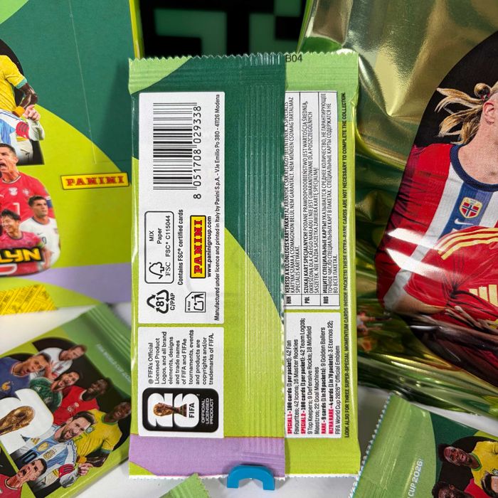Картки PANINI FIFA World Cup 2026 Adrenalyn XL колекційні карточки Фіфа Чемпіонат Світу 2026 ПАНІНІ