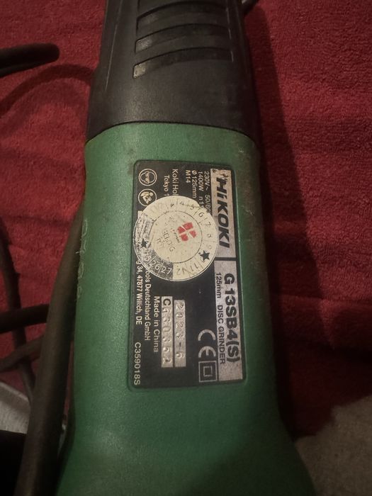 Szlifierka katowa hikoki g13sb4