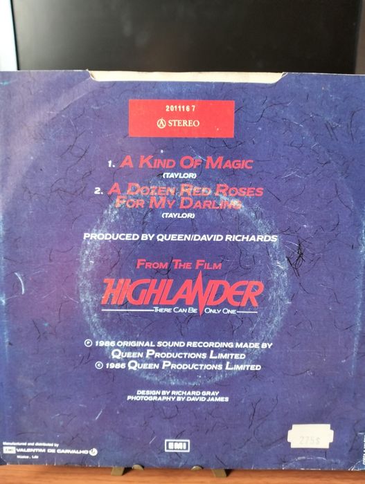 Disco de vinil single Queen