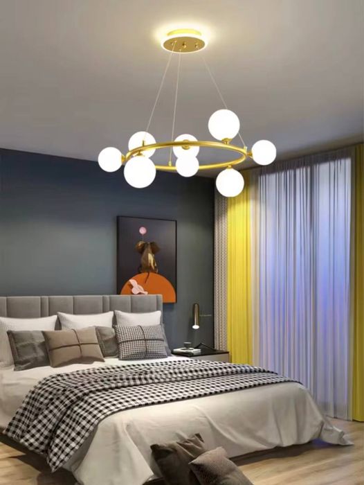 Підвісна Led люстра,на плафонах