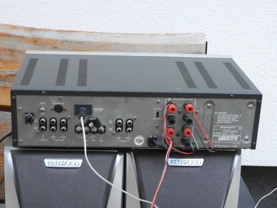 Amplituner Kenwood KR 710 vintage z dużej wieży