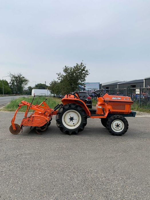 Traktorek Kubota B1-15 z glebogryzarką 15KM 4x4 3 cyl. diesel