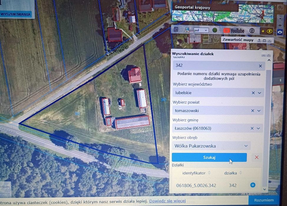 Działka usługowa/inwestycyjna idealna pod działalność gospodarczą - budowlaną, mechaniczną, stolarską, magazynową, komis samochodowy itp.