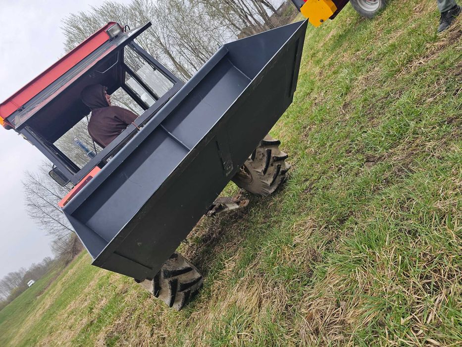 Łyżka hydrauliczna z Kiprem HYDRAULICZNYM na tył Łycha do ziemi szufla