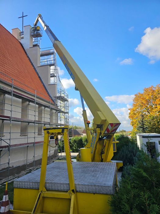 Wumag WT320 Podnośnik Koszowy Zwyżka 32m Na Bok 21m Mercedes 1520Super Stan
