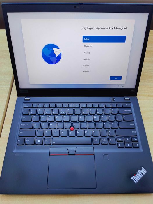 Lenovo ThinkPad T14s Gen 1 Ryzen 5 PRO 16GB 256GB SSD Win11 Pro gwarancja 12 miesięcy