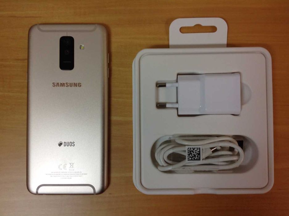 Telemóvel Samsung Galaxy A6+ 32GB Dual Sim Rosa Como Novo (c/portes)