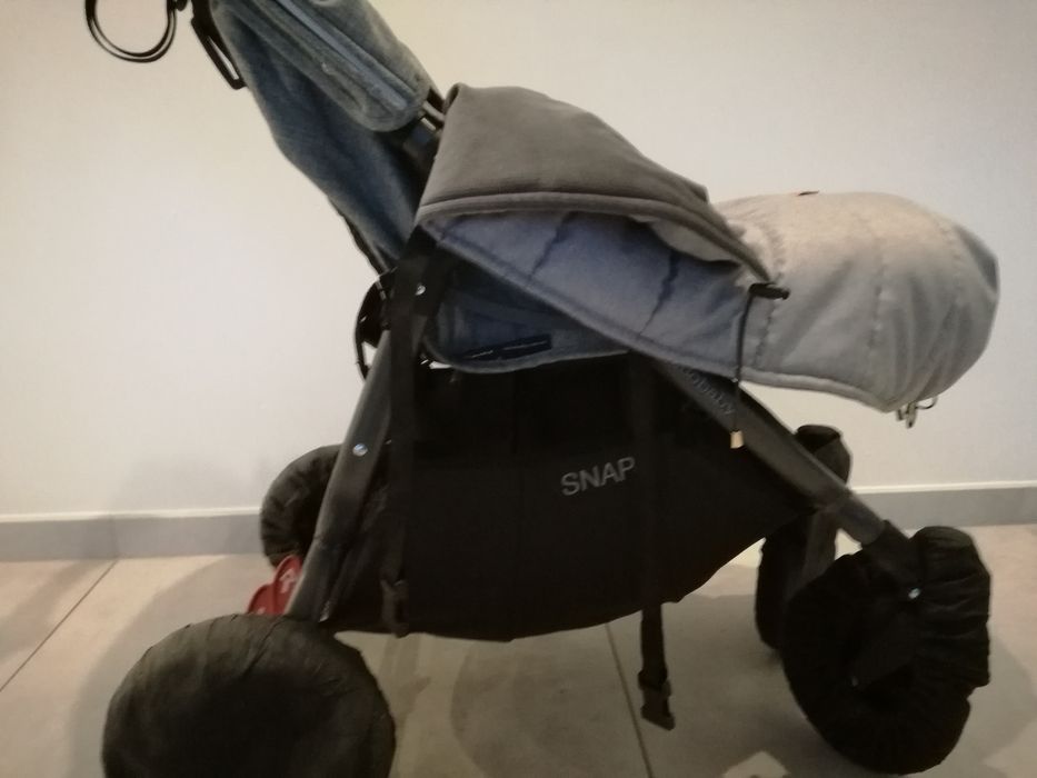 Osłonka z ocieplinka do spacerówki, hand made