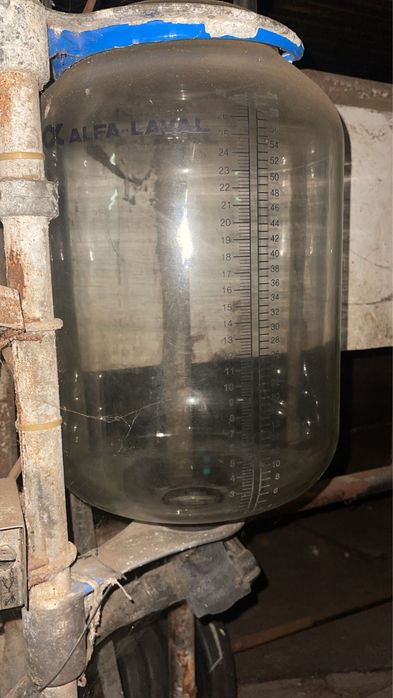 Vendo 5 frascos Alfa-Laval