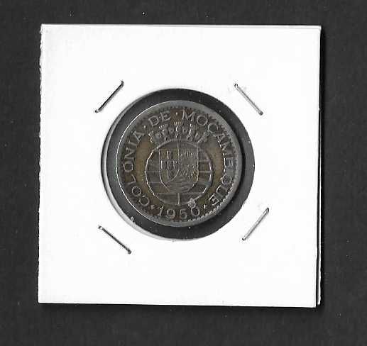 Moeda de 50Centavos. Moçambique 1950
