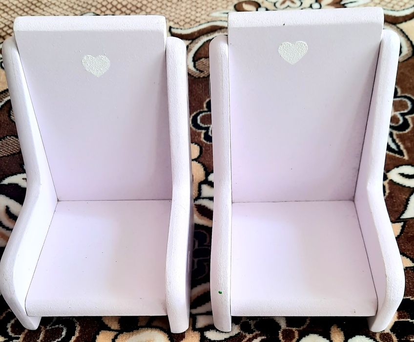 Мебель из дерева для кукольного дома и игры!