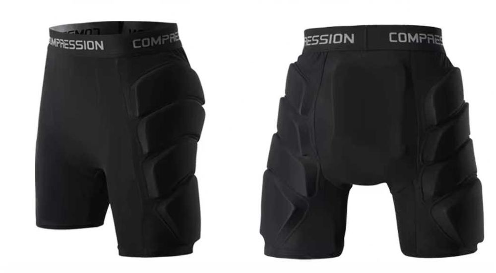 Spodenki ochronne na narty i snowboard, rozmiar M