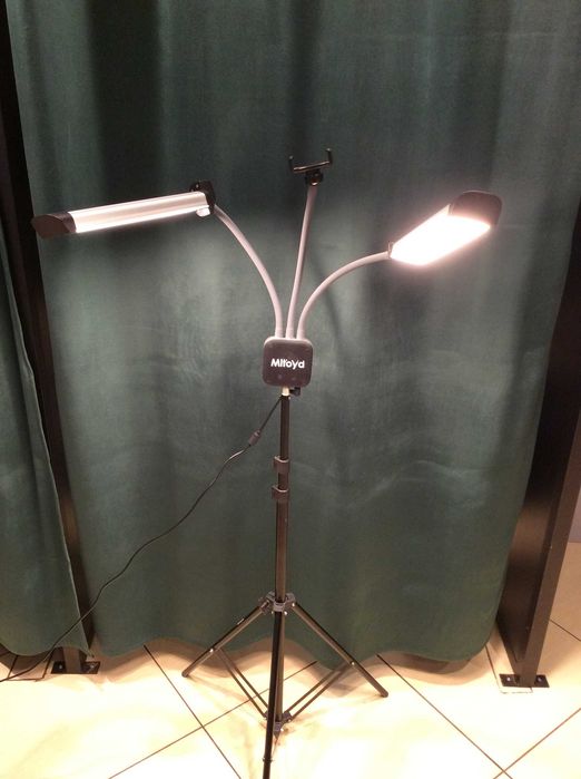 Lampa do rzęs MITOYA KN176 40W + uchwyt na telefon | Stan idealny