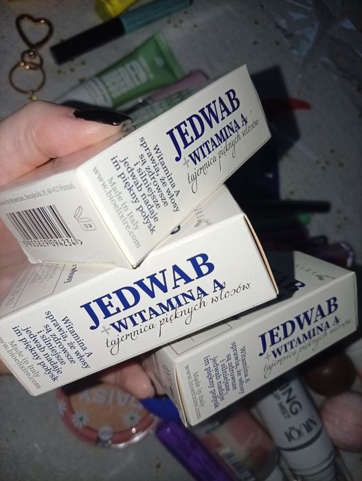 Jedwab do włosów 3x