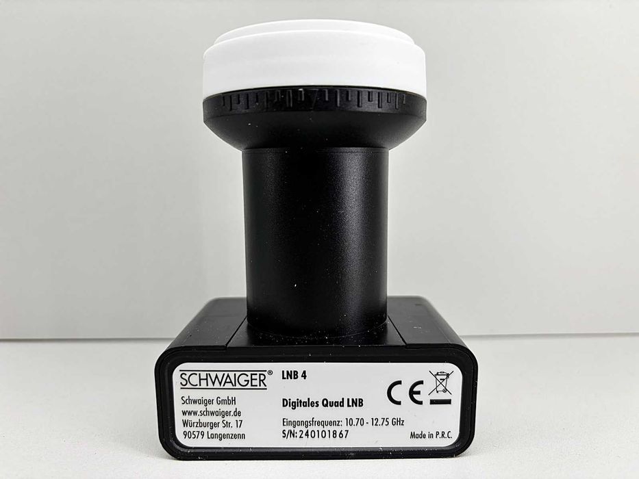 Konwerter Quad [Poczwórny] Schwaiger LNB4