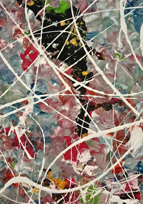 Atenção só hoje 3 quadros e pague 1,  Pinturas abstractas expressionis