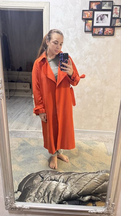 Пальто плащ тренч зара