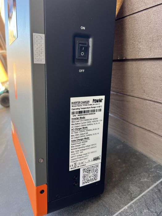 Инвертор гибридный PowMr 4,2/2,3kw 12/24v