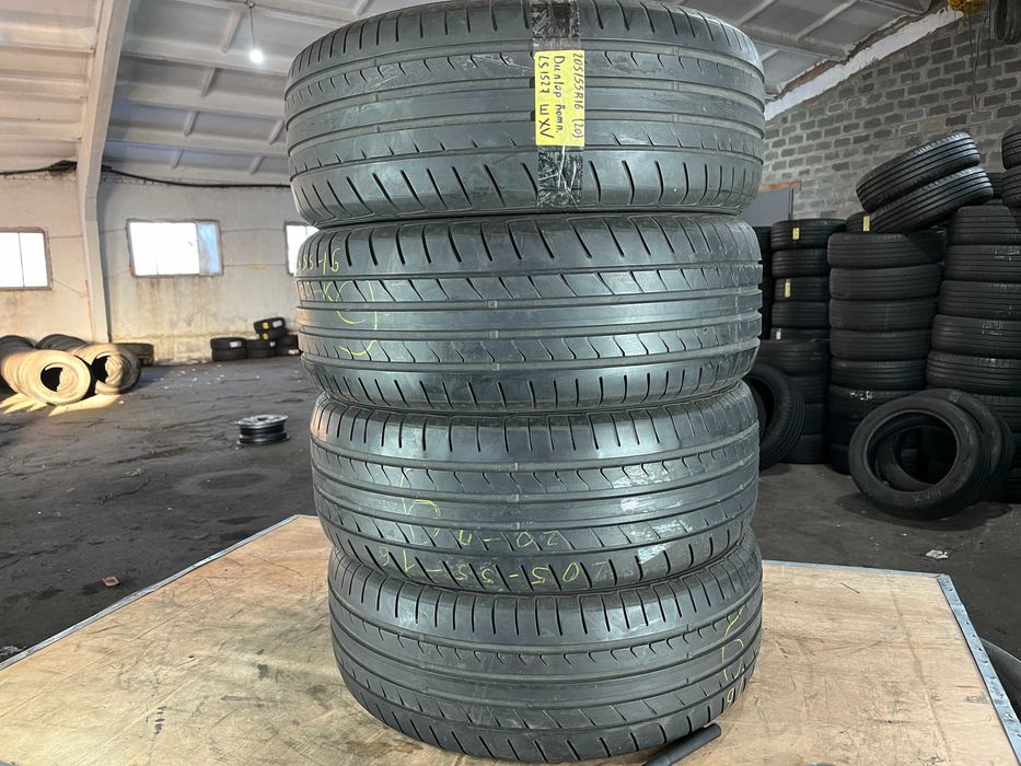 LS1527 Літні шини 205/55r16 Dunlop SportBluResponse комплект резина