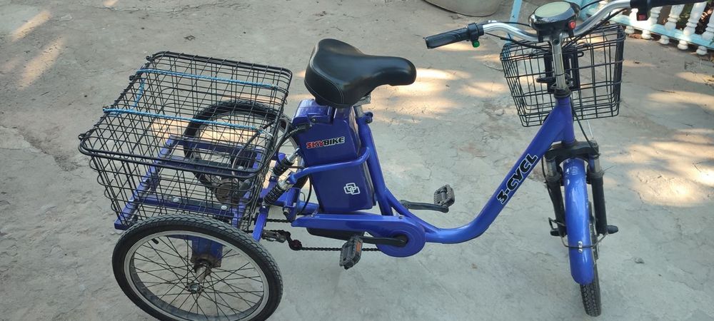 Електровелосипед триколісний SKYBIKE 3-CYCL 350W 36V Скайбайк трицикл