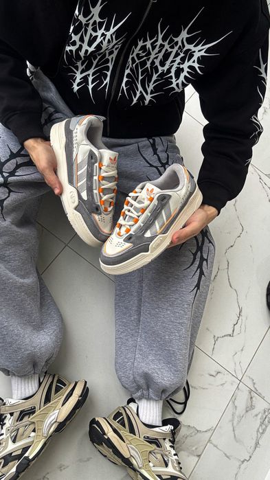 Кросівки Кроссовки Adidas ADI2000 Beige Grey Бежевый Серый Бежевий Сірий Кросовки демісезон