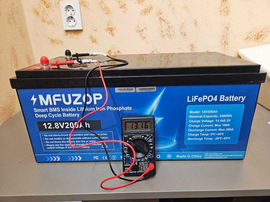 Аккумулятор LiFePO4 12V 100Ah BMS,лит-жел-фос батарея Акумулятор. БЕСПЛАТНАЯ ДОСТАВКА. В наличии 50, 100, 200, 300A. Поставка травень місяць 2026