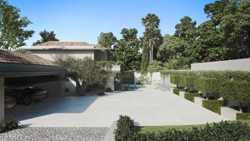 Вилла,расположенная в долине гольфа,Марбелья,Испания