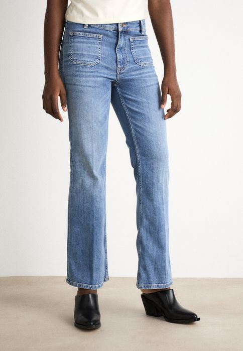 Jeansy dzwony slim Gant 33