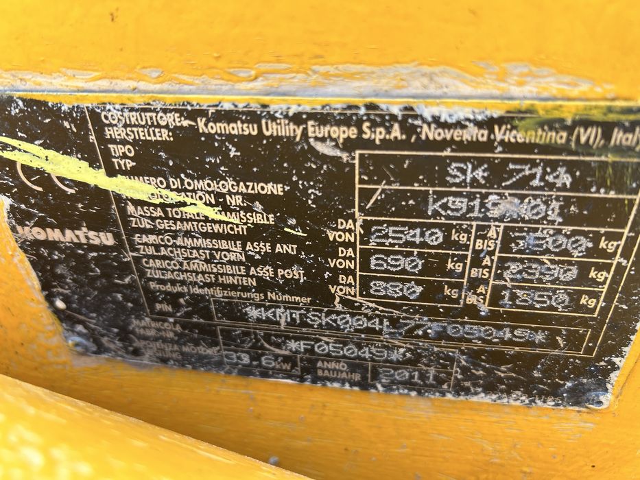 Ladowarka komatsu 714 sk 2011 r