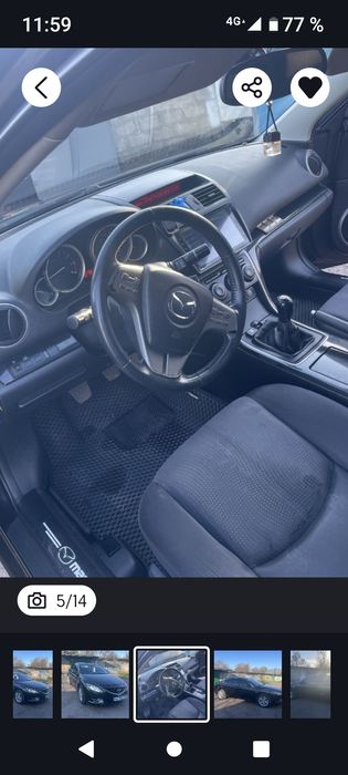 Мазда 6 .2..0...газ-бензин..