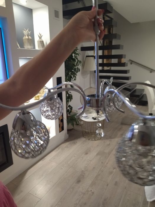 Candeeiro de tecto 5 lampadas