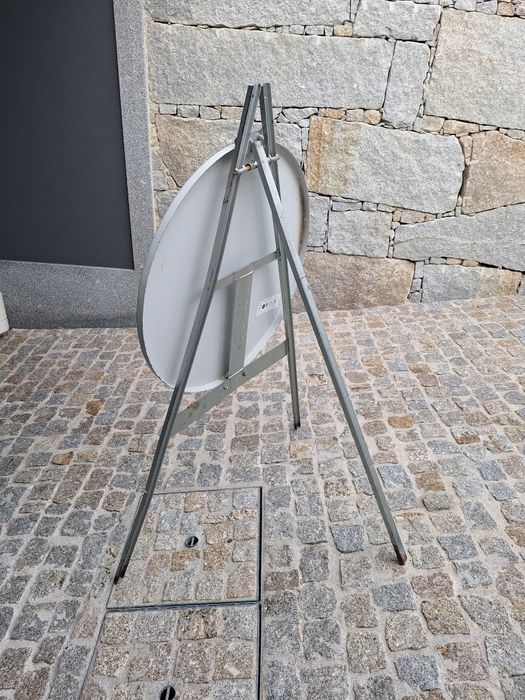 Sinal trânsito obras