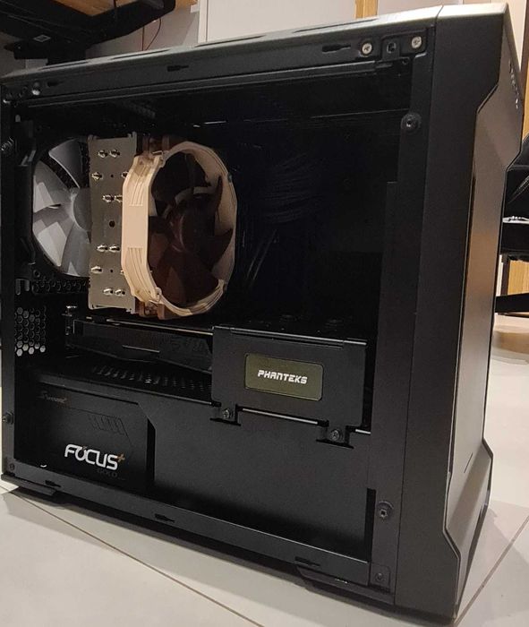 Komputer Gamingowy Premium | ASUS ROG STRIX GTX 1070 8GB | i5-8600K | 32GB RAM | 512GB M.2 NVMe | Noctua