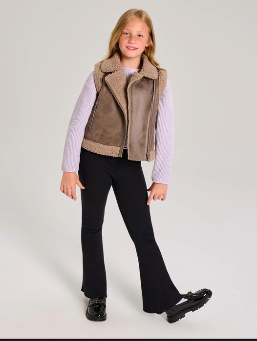 Жилет еко шкіра дитячий 158 см новий