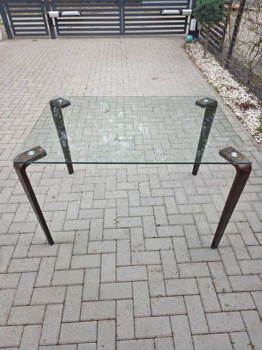 Sprzedam stół szklany  - 120cm x 80xm