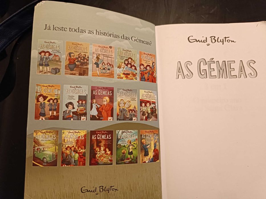 Livro Gêmeas 3 em 1