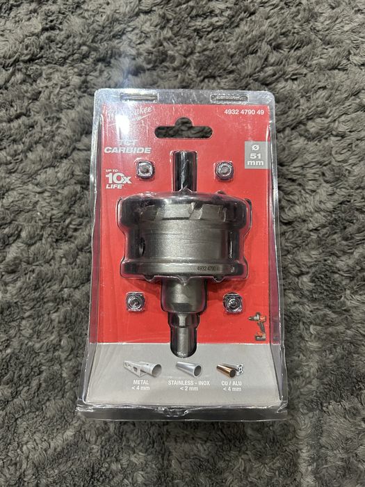 Otwornica z węglika spiekanego TCT 51 mm Milwaukee