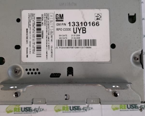 Leitor de CD OPEL Insignia A (G09)