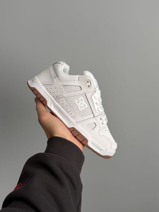 Кросівки DC Stag White premium | Кроссовки чоловічі жіночі