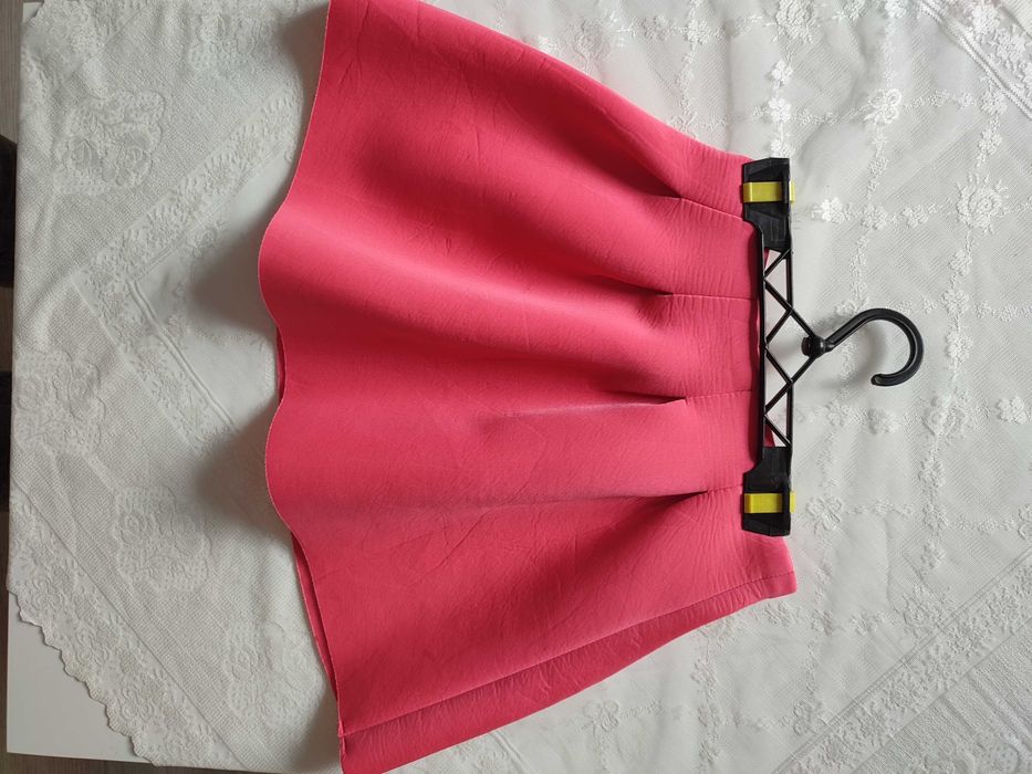 Spódnica różowa 116 - 134 piankowa, sztywna