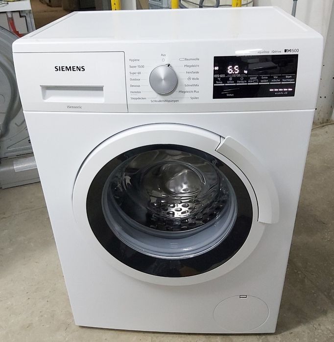 Вузька пралка пральна машина 44 см Сіменс Siemens iQ500 WS12T46E стиральная машина Сименс б/у