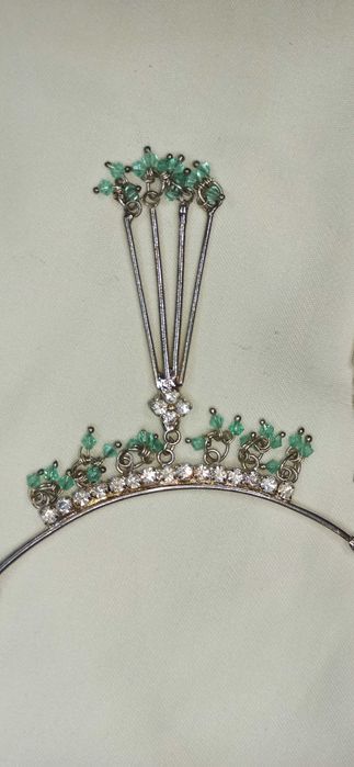 Винтажная бижутерия набор колье, серьги